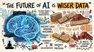 Google AI x Nalanda Manuscripts: Training Next-Generation LLMs on Humanity's Oldest Thoughts